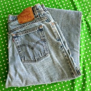 Vintage Levi Strauss 550 relaxed fit tapered leg size 14